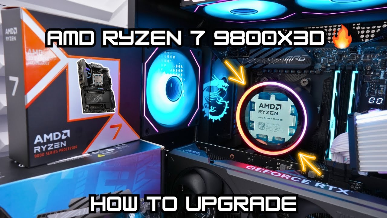 9800x3D + X870E : How to Upgrade your CPU and Motherboard to the Best Gaming AM5