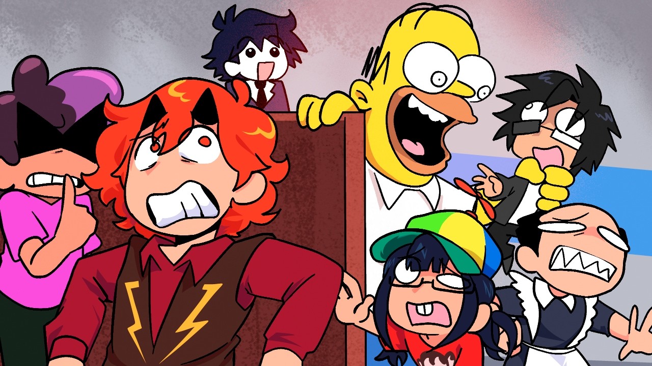 YOUTUBERS IDIOTAS vs. HOMER no ROBLOX