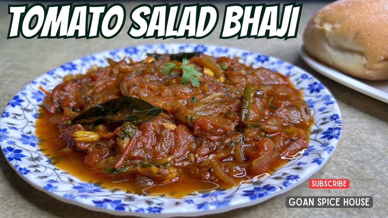 Unlock the Taste of Goan Hotel Style Tomato Salad Bhaji #goanrecipe @GoanSpiceHouse