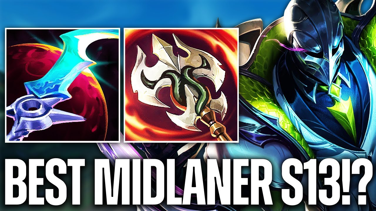 Zed Is THE Most OP MID In SEASON 13?! (This Build Is CRAZY?!) - League of Legends