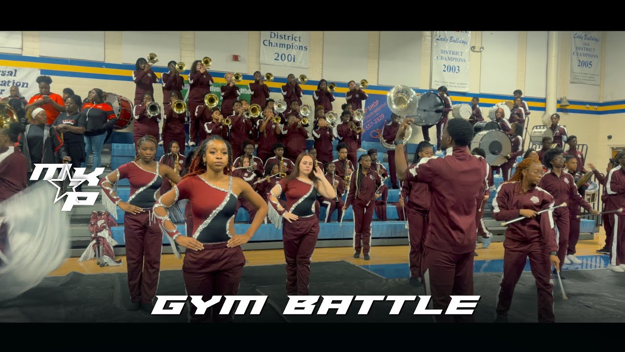Gym Battle 🔥 | Carroll High School Maurice Johnson Battle Of The Bands