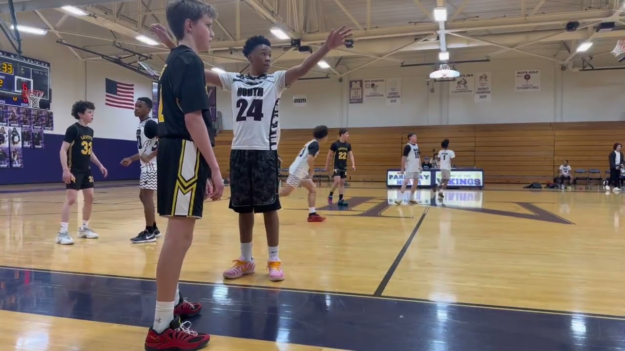 PNJV 8th grade team black vs Lafayette Lancers