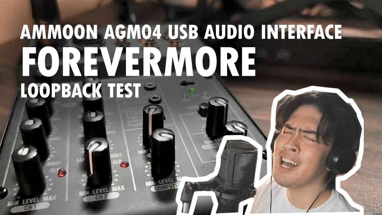Ammoon AGM04 Test  - Forevermore (Cover)