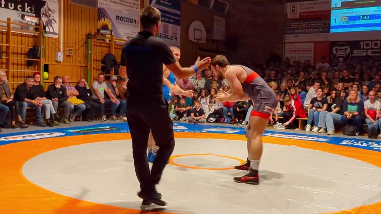 WRESTLING/RINGEN.Oberliga 2023.SC Ober&ouml;lsbach TSV Westendorf