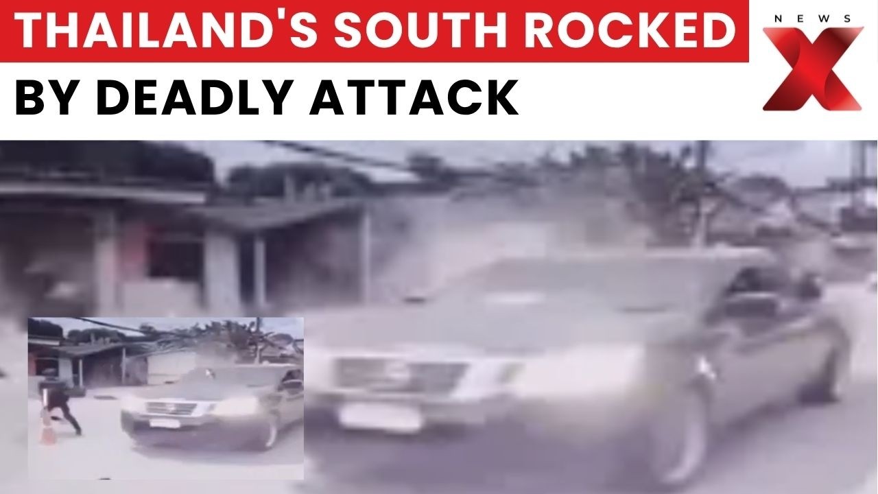 Thailand Attack: Five Paramilitary Soldiers Killed In Narathiwat Checkpoint Assault | NewsX