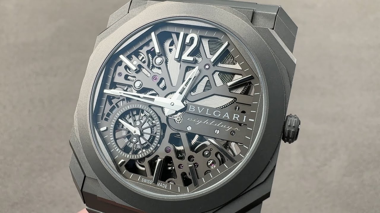Bulgari Octo Finissimo Skeleton 8 Days 103610 Bulgari Watch Review