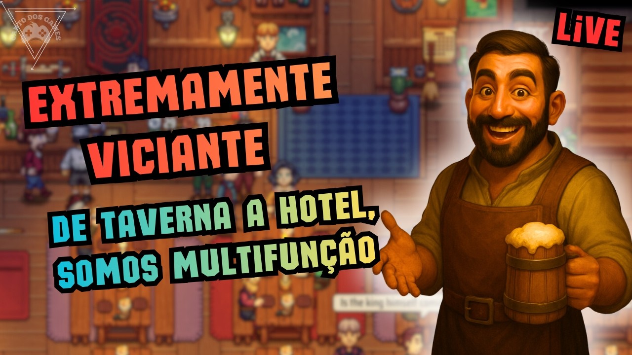 🔴 AO VIVO 🔴 DE TAVERNA A HOTEL! AQUI SOMOS MULTIFUNÇÃO! Travellers Rest [GAMEPLAY PT-BR]