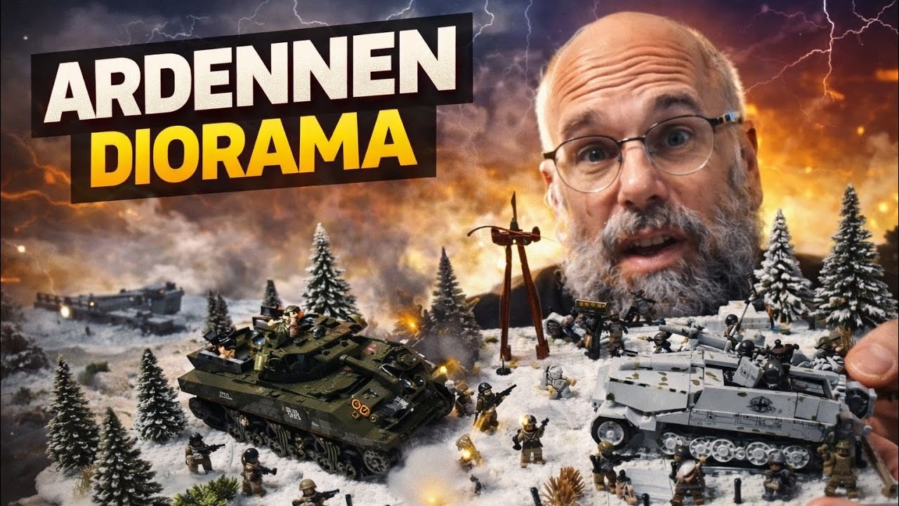 Tommys Diorama-Ardennen Diorama ist fertig 