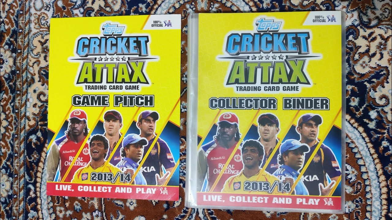Cricket Attax IPL 2013/14 by Topps India - Complete Set.