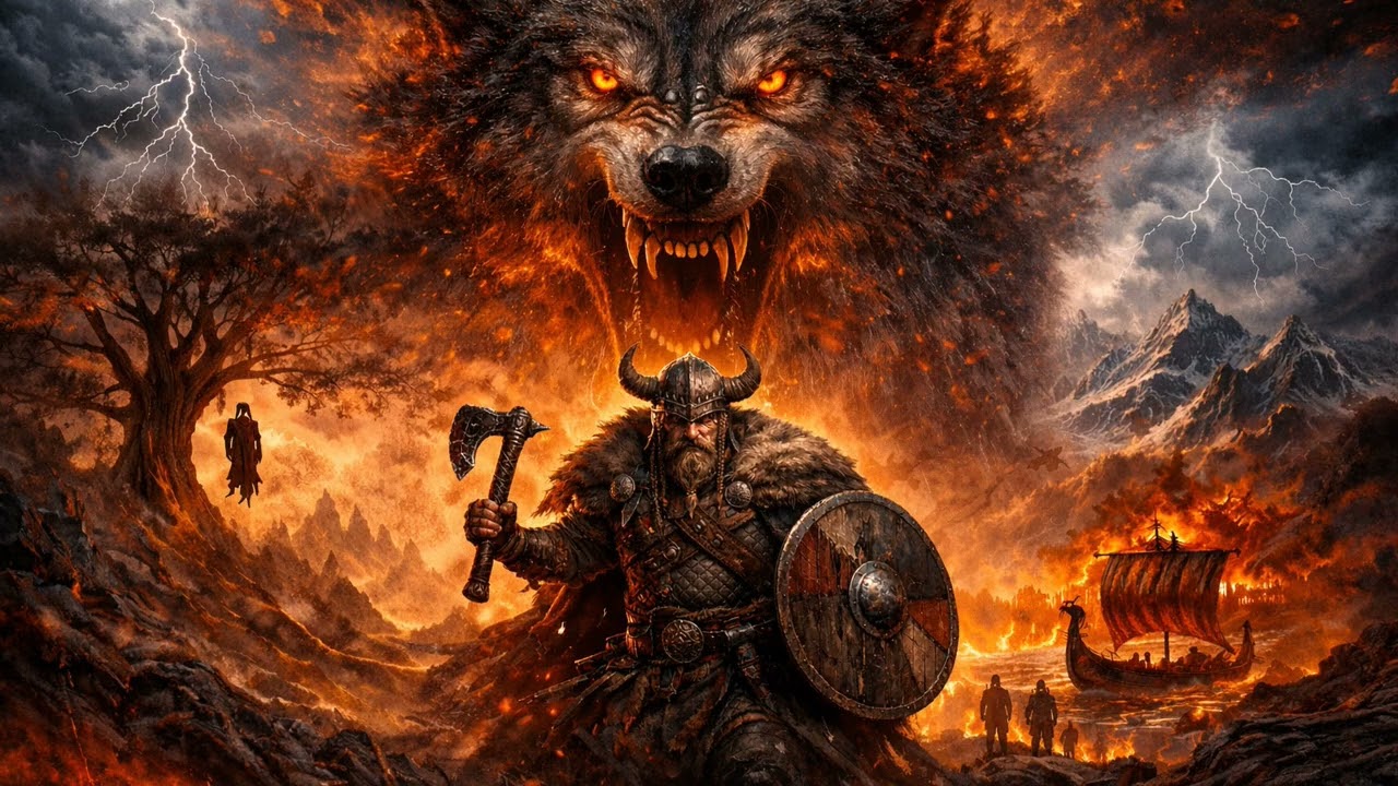 FATED WOLF | Epic Viking War Song - Nordyn