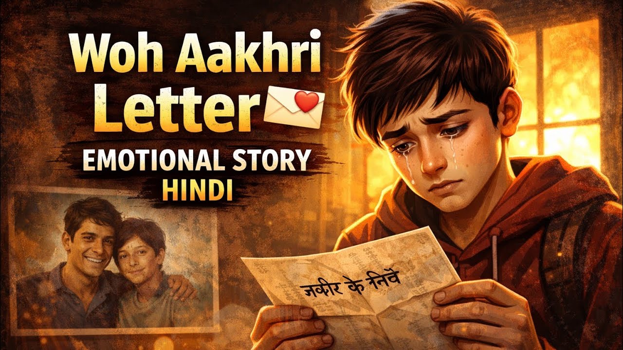 Wo Akhiri Letter 💔 | Emotional Story Hindi #story #emotional