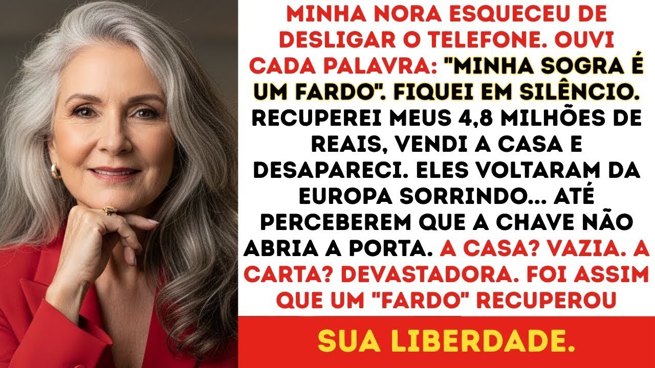 Minha nora me chamou de fardo… mas quando voltou da Europa, viu o que um “fardo” consegue fazer
