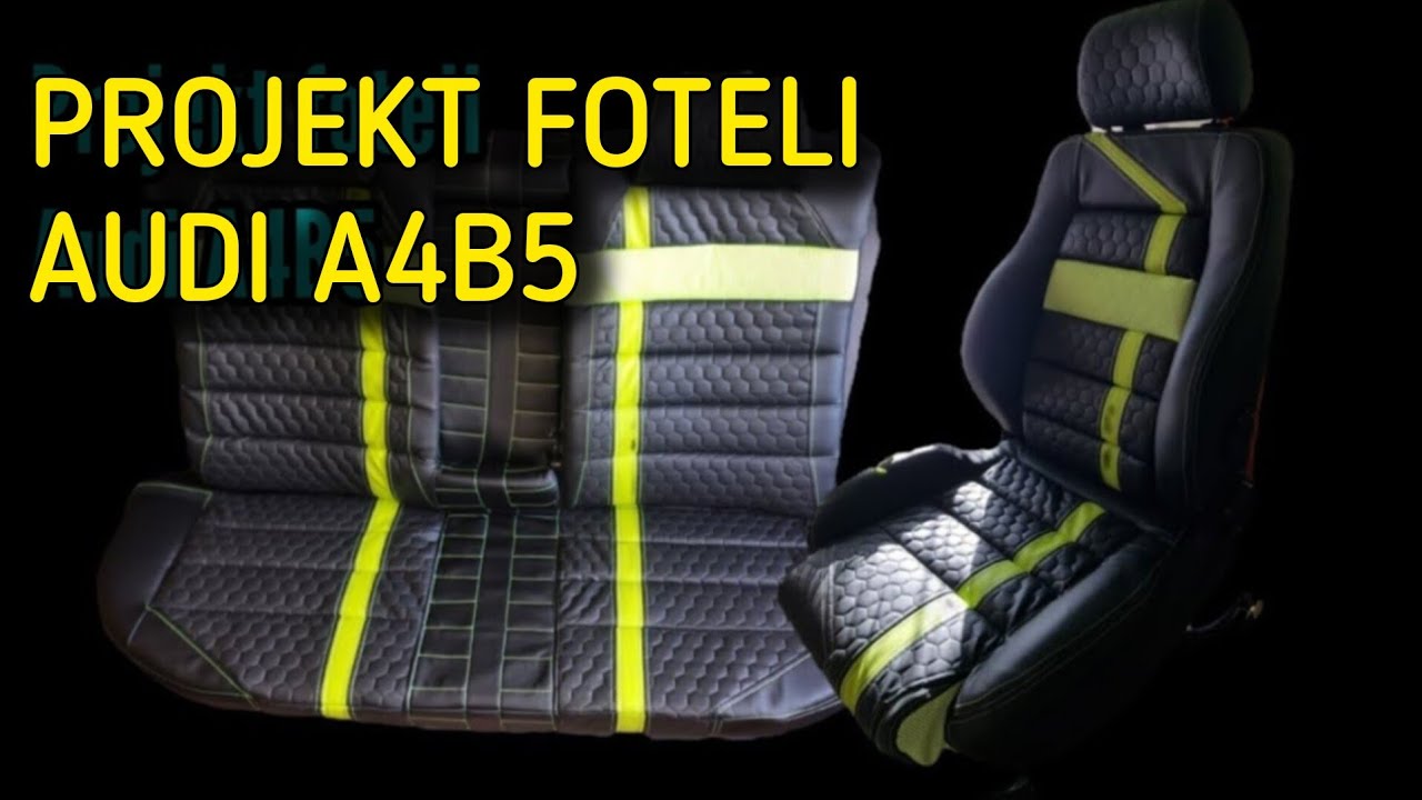 Projekt foteli do Audi A4B5 