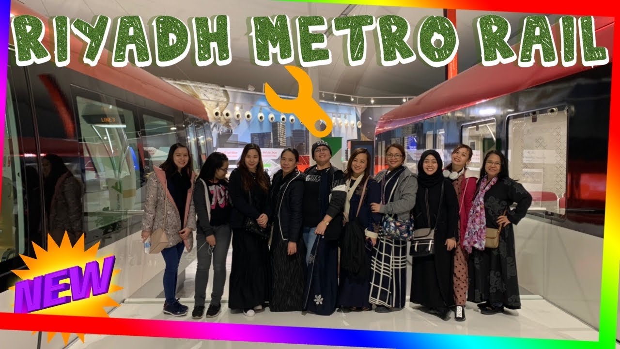 Amazing Riyadh Metro Rail Transit | 🚇 Saudi Arabia| Nurse Mielyn