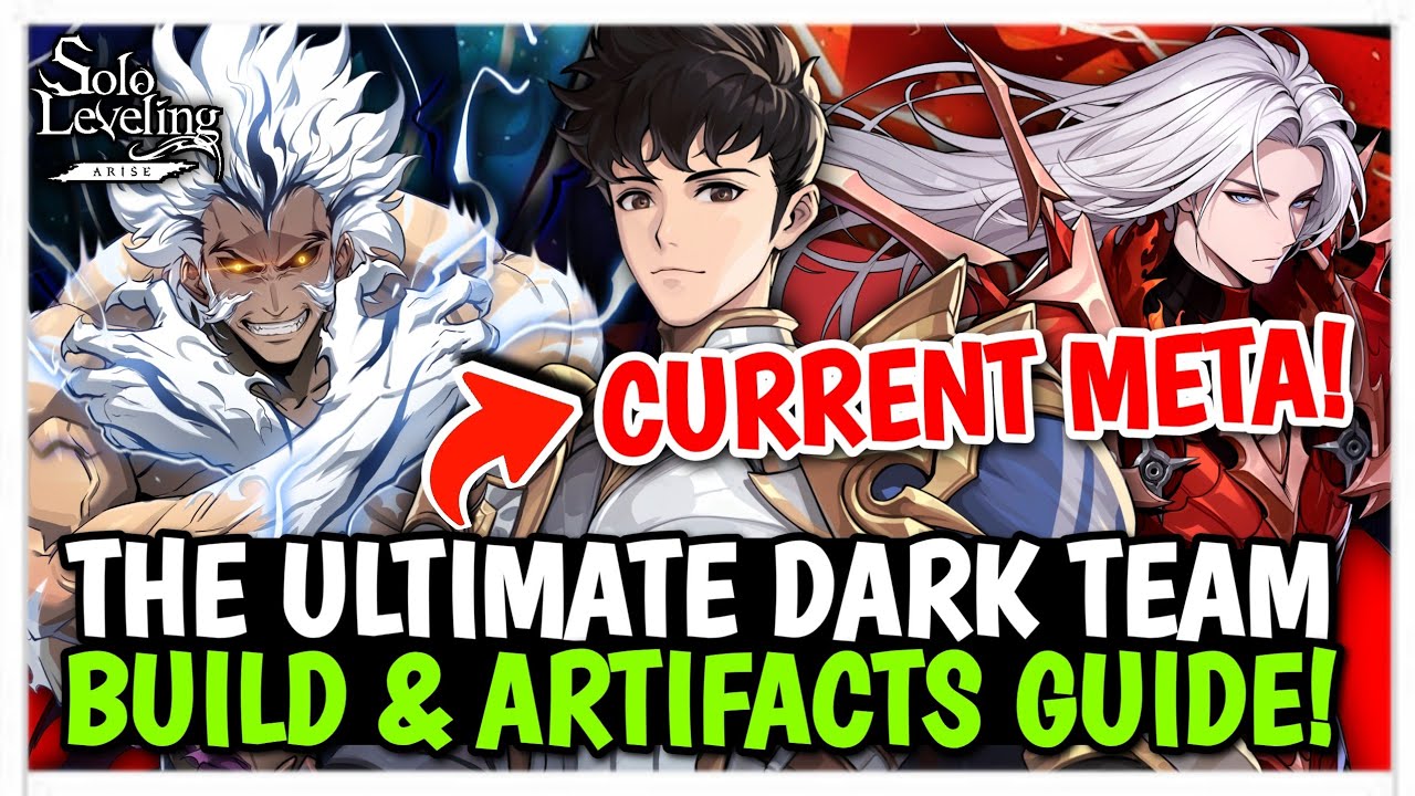 STRONGEST IN THE GAME! ULTIMATE DARK TEAM BUILD GUIDE! BEST SETUP & ARTIFACT - Solo Leveling : Arise