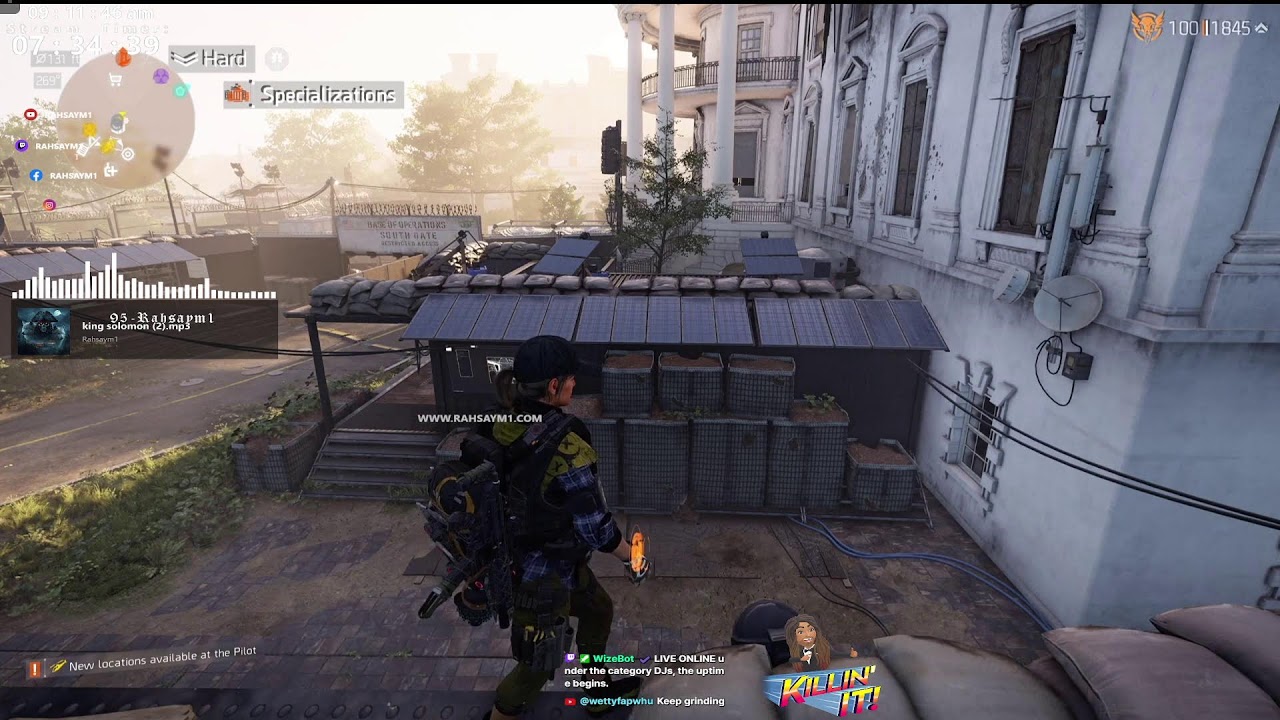 The Division 2: Assassin's Creed Apparel Event [Anubis Wolf Outfit] Music by @Rahsaym1