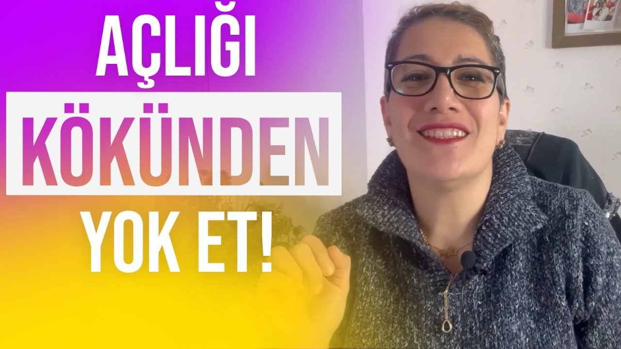 AKŞAM AÇLIK HİSSİNİ NASIL DURDURURUM ? | İştah Nasıl Kesilir ? ( Kilo Verme Yöntemleri )