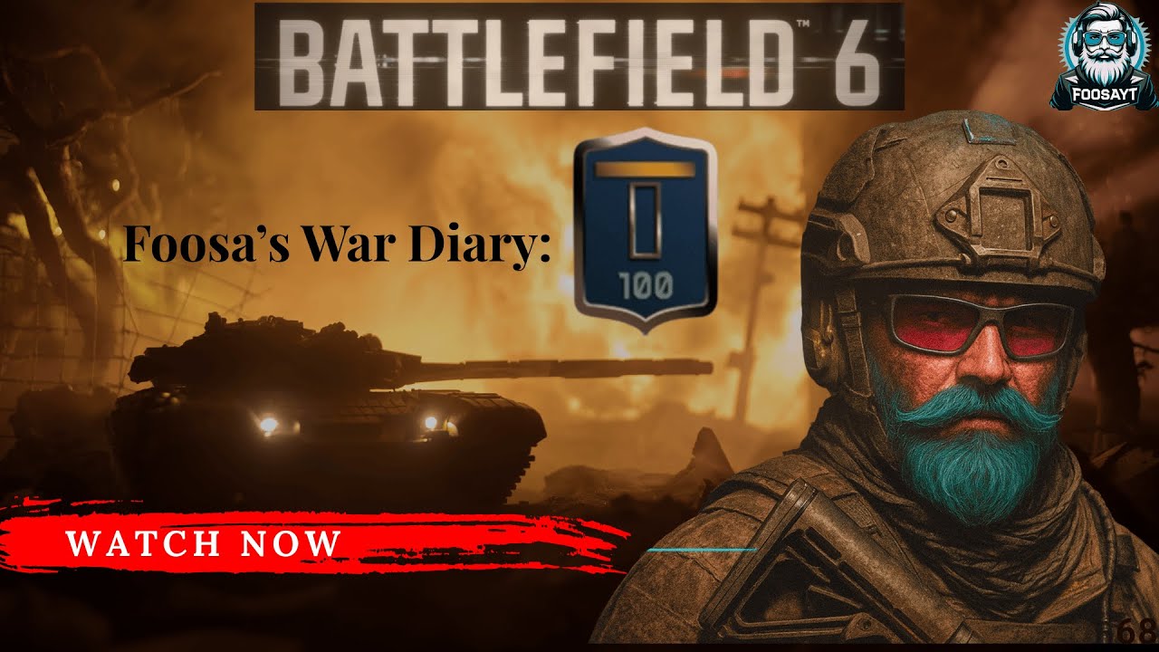 Battlefield 6 Multiplayer Livestream -  LEVEL 103 - Foosa's War Dairy - [ V ]