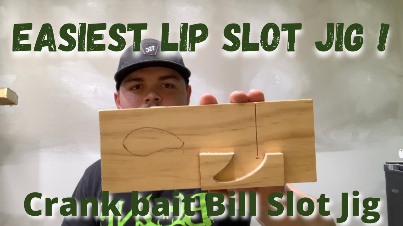 The easiest Crankbait lip slot jig