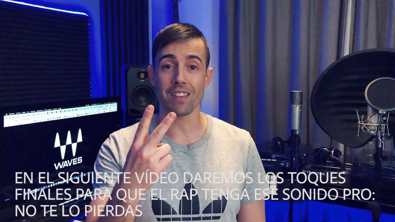Santaflow - Mezclando rap con plugins waves 1/2 (mixer)