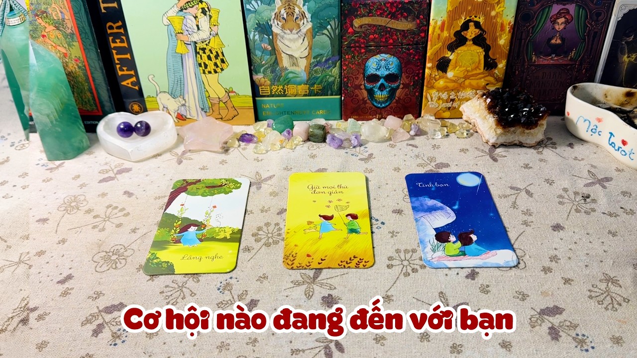 Tarot: Cơ hội nào đang đến với bạn | Chọn 1 tụ bài @moctarot​