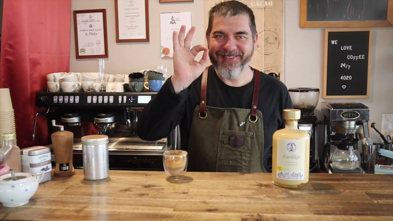Unser Highlight im Herbst: Kurt Traxl´s Espresso mit Eierlikör