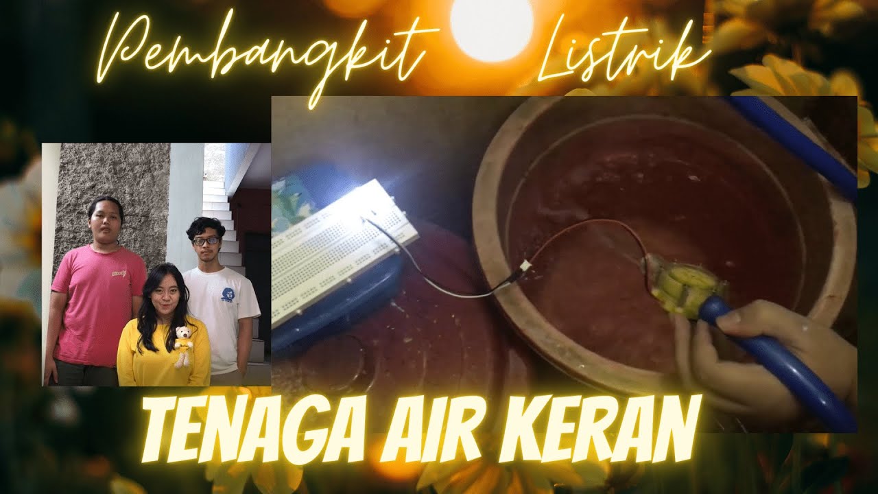 PLTBT Pembangkit Listrik Tenaga Air Keran (Renewable Energy)