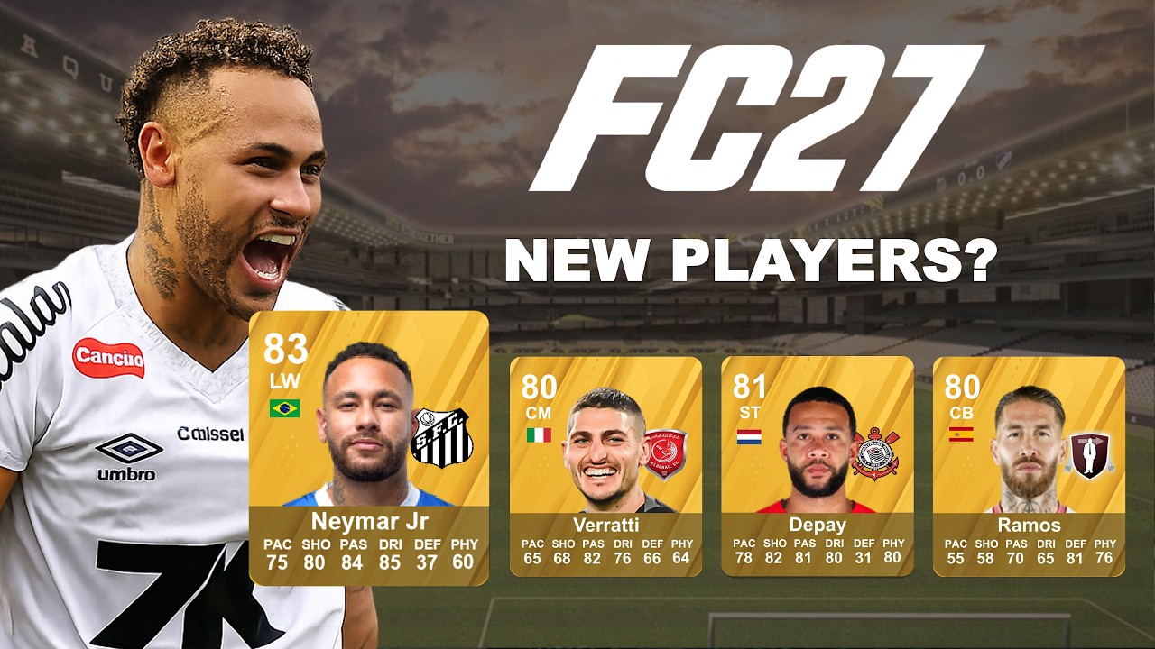 30 игроков, отсутствующих в FC26, которые ОБЯЗАТЕЛЬНО должны быть в FC27