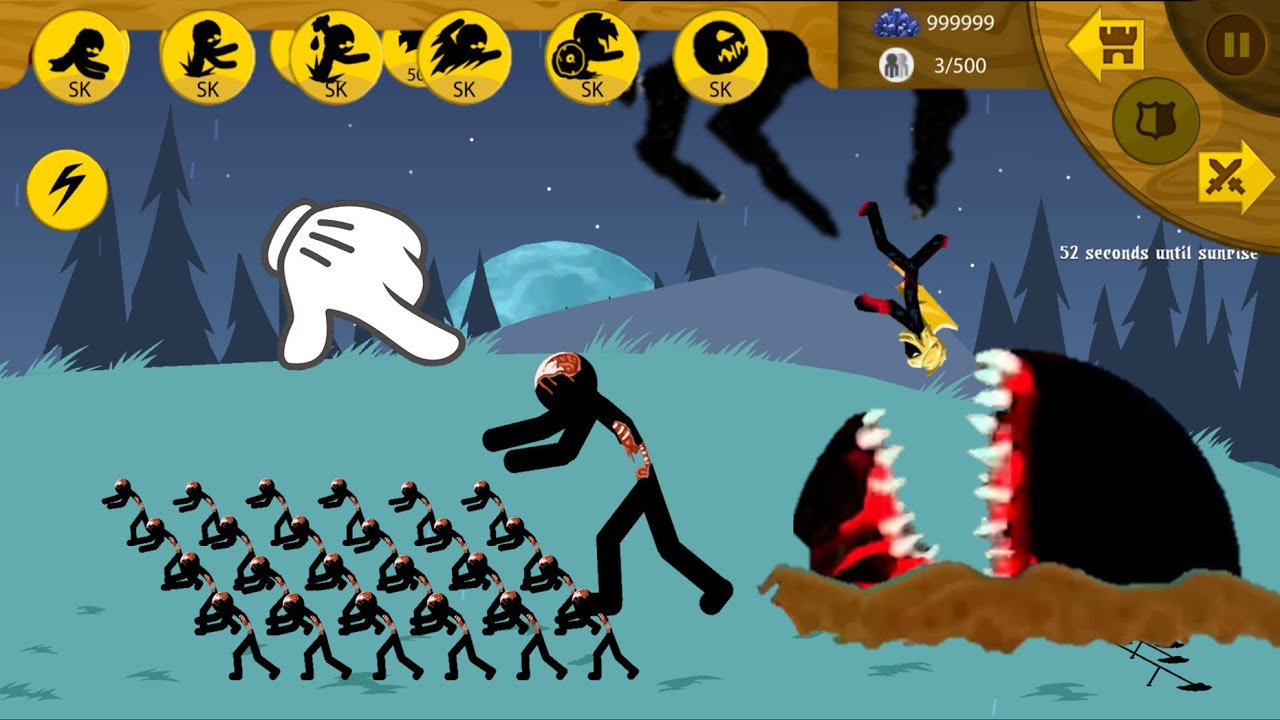 1 vs 100 Zombie Stick War Legacy