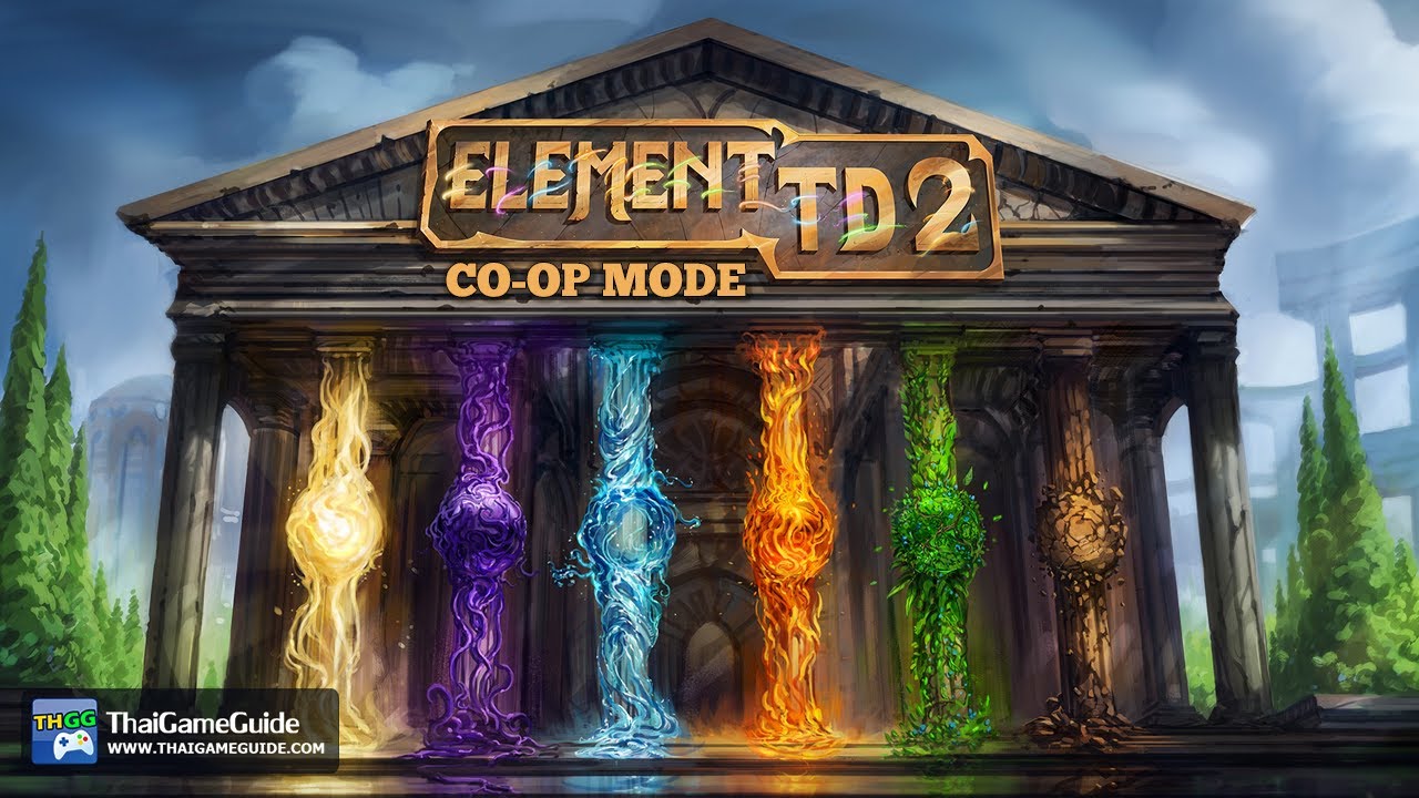Element TD 2 [Online Co-op] : Co-op Mode ~ Co-op - Tundra - Insane - Pick - Full - Balanced