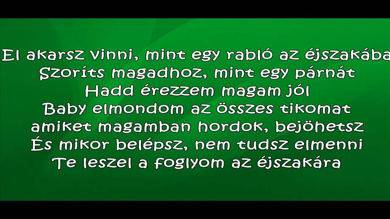 Rihanna - Only girl magyar dalszöveg