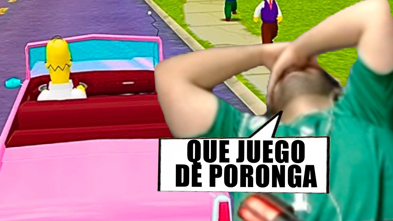 JUEGO LOS SIMPSON HIT AND RUN (POR PRIMERA VEZ)