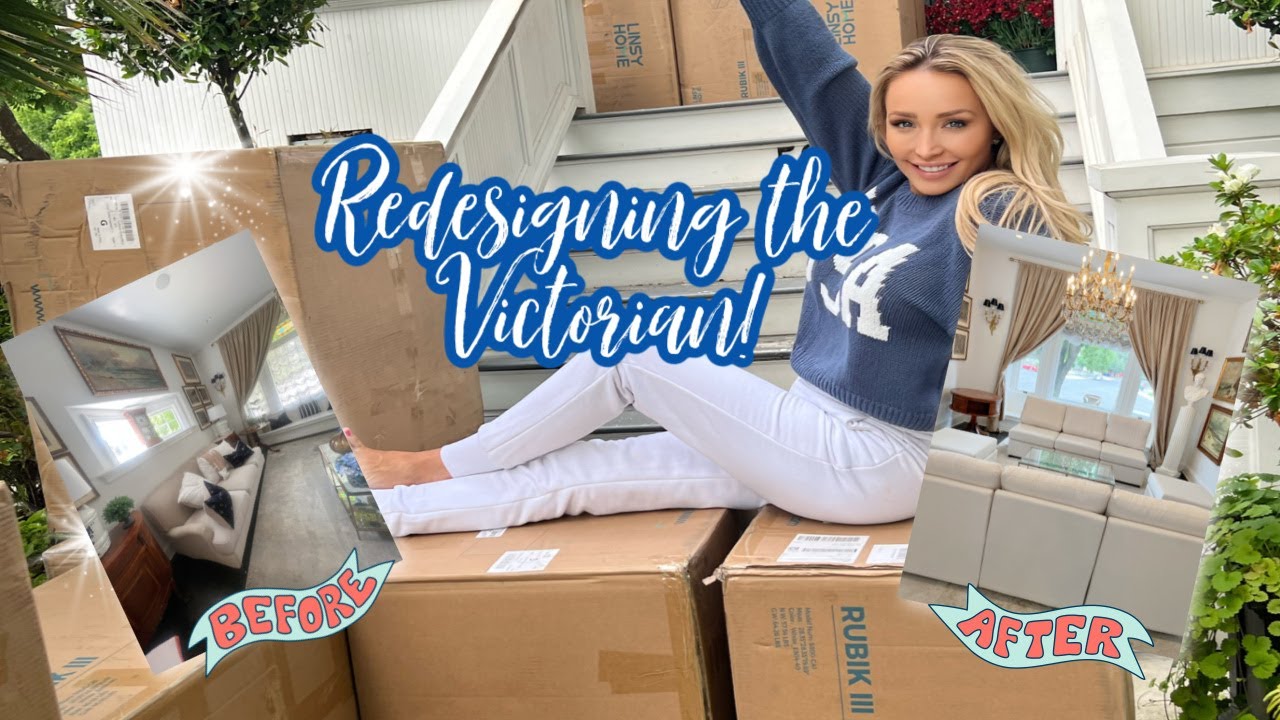 Уберите и украсьте викторианский интерьер вместе со мной // Новый модульный диван LINSY HOME RUBI...