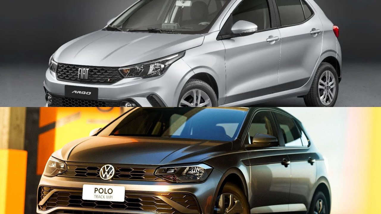 COMPARATIVO - FIAT ARGO 1.0 X VW POLO TRACK