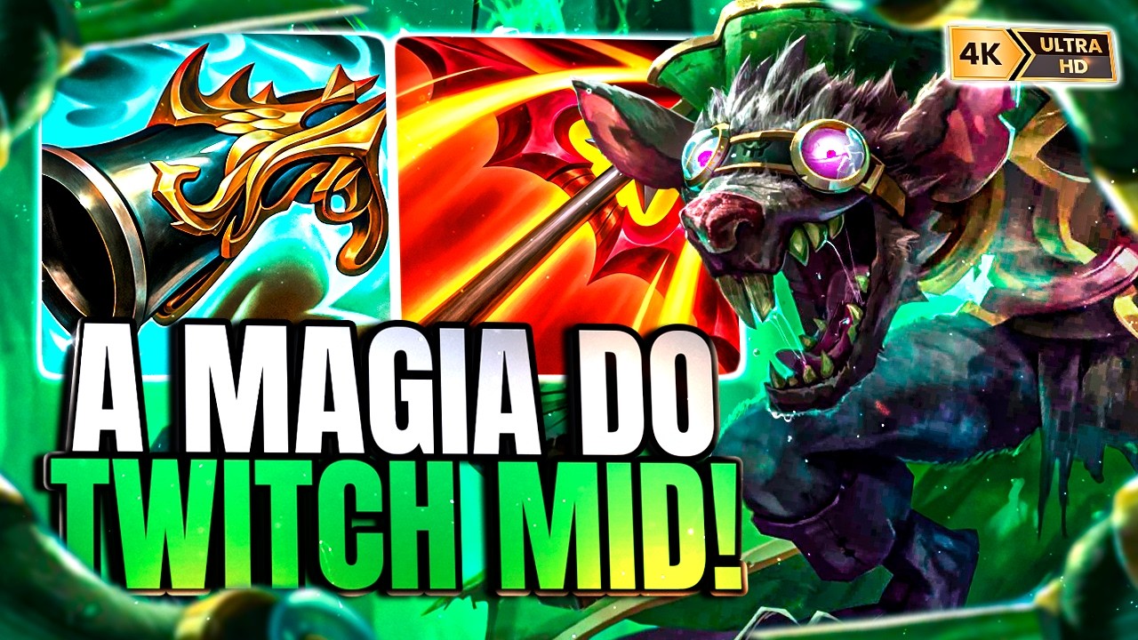 SUBA DE ELO FÁCIL JOGANDO DE TWITCH MID! | LOL WILD RIFT