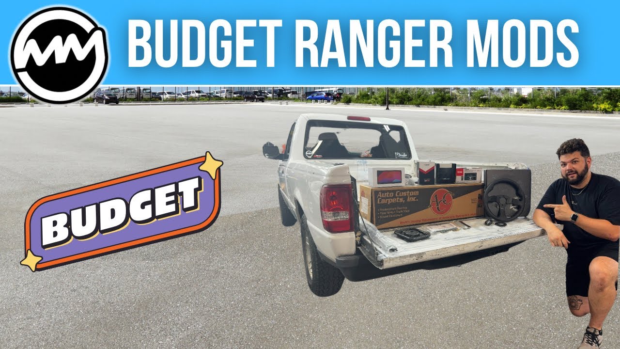 Мой битый грузовик получает недорогие модификации! Ford Ranger XL 2007 года