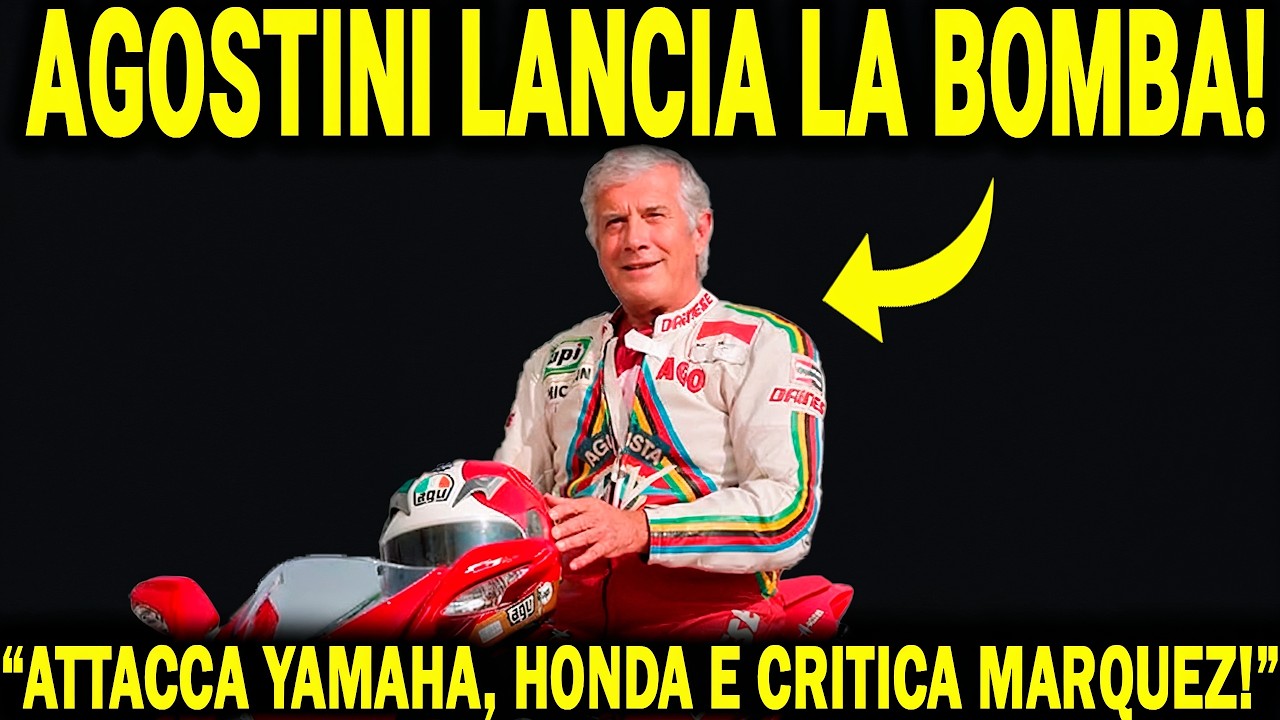 Agostini DEMOLISCE la Yamaha e lancia la FRECCIATA a Marquez! Dichiarazioni che hanno GELATO il box