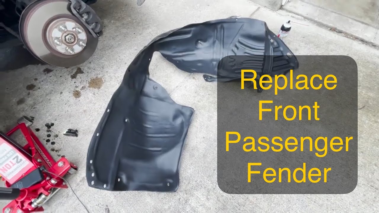 Replace Front Passenger Fender on a RL5 4th generation Honda Odyssey (2011 - 2017)