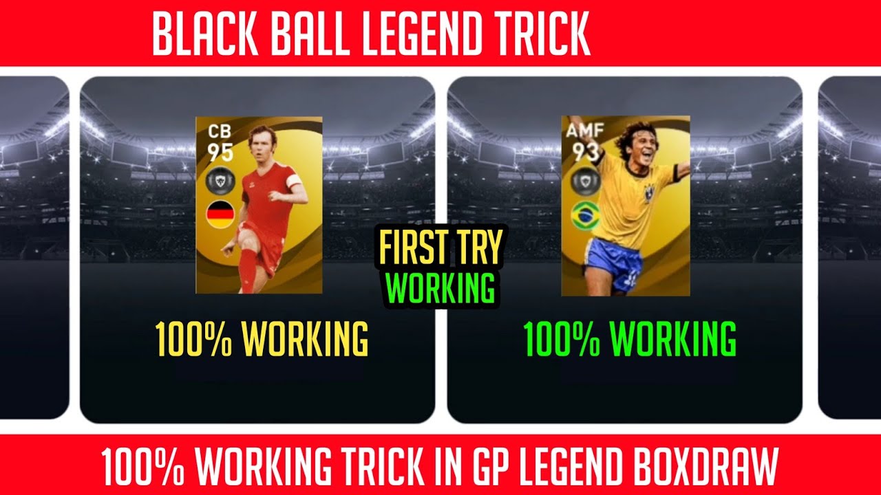 Trick to get legends from new legends gp box draw in pes 2021 | Legends trick from box draw in pes |