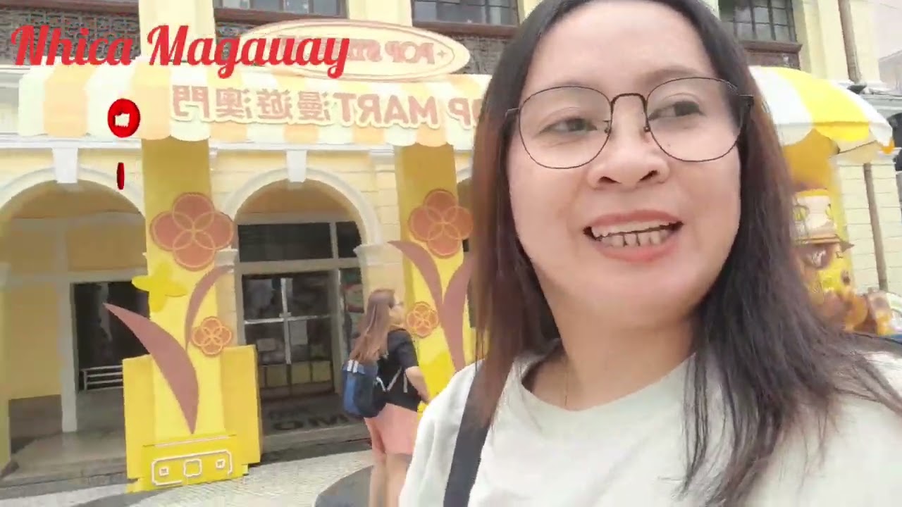 FINALLY WE TRAVEL SAFE WE ARE IN MACAU 