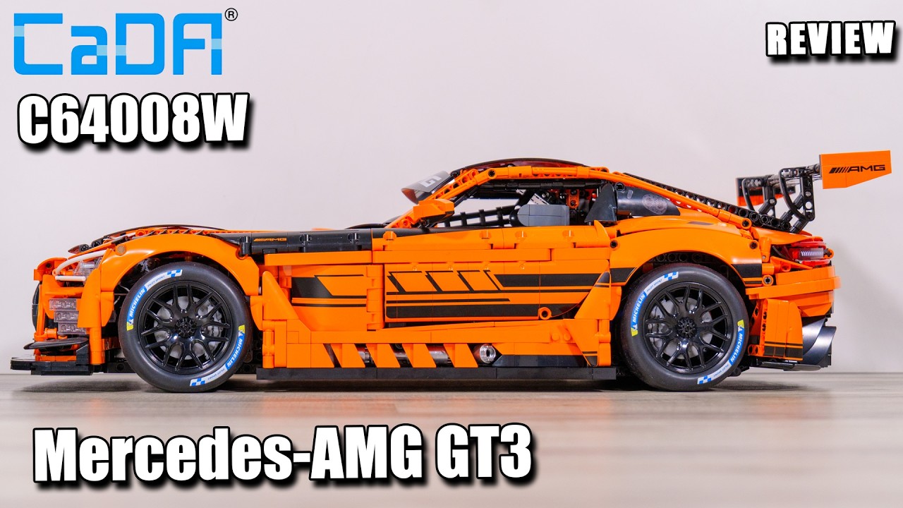 CaDA 1:8 Mercedes AMG GT3 Review | Cada C64008W Showcase | 1:8 Sport Car