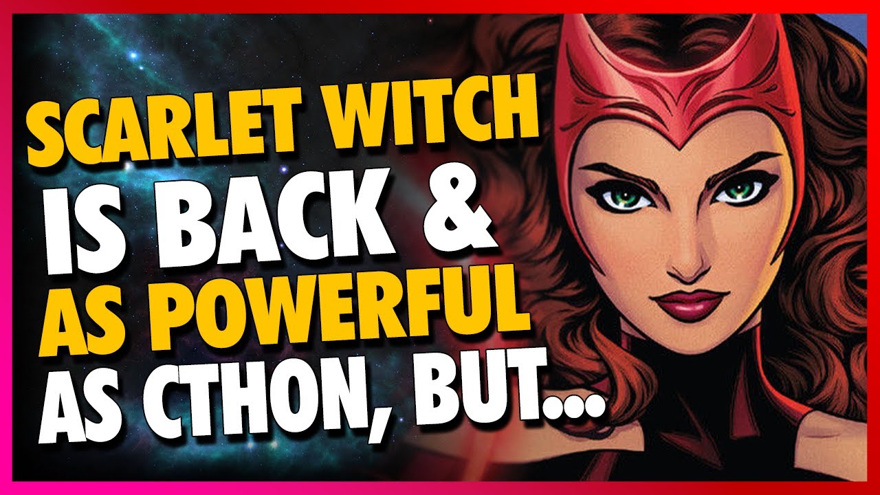 Let's Talk About Wanda's ALL-NEW Power Levels in Scarlet Witch #1