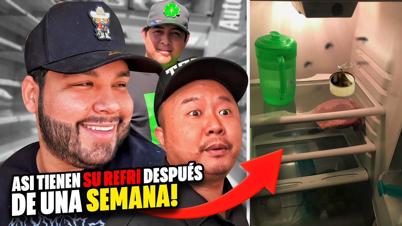 ASI LUCEN LOS REFRIGERADORES DE MIS AMIGOS EN ESTE ENCIERRO 😳😱// parecen cocos tiernos pura agua😱