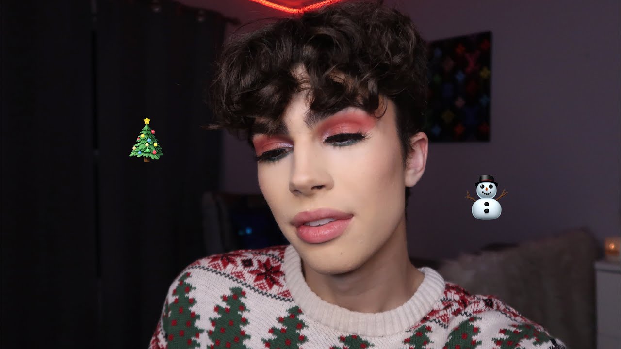 ASMR- Christmas Makeup Look