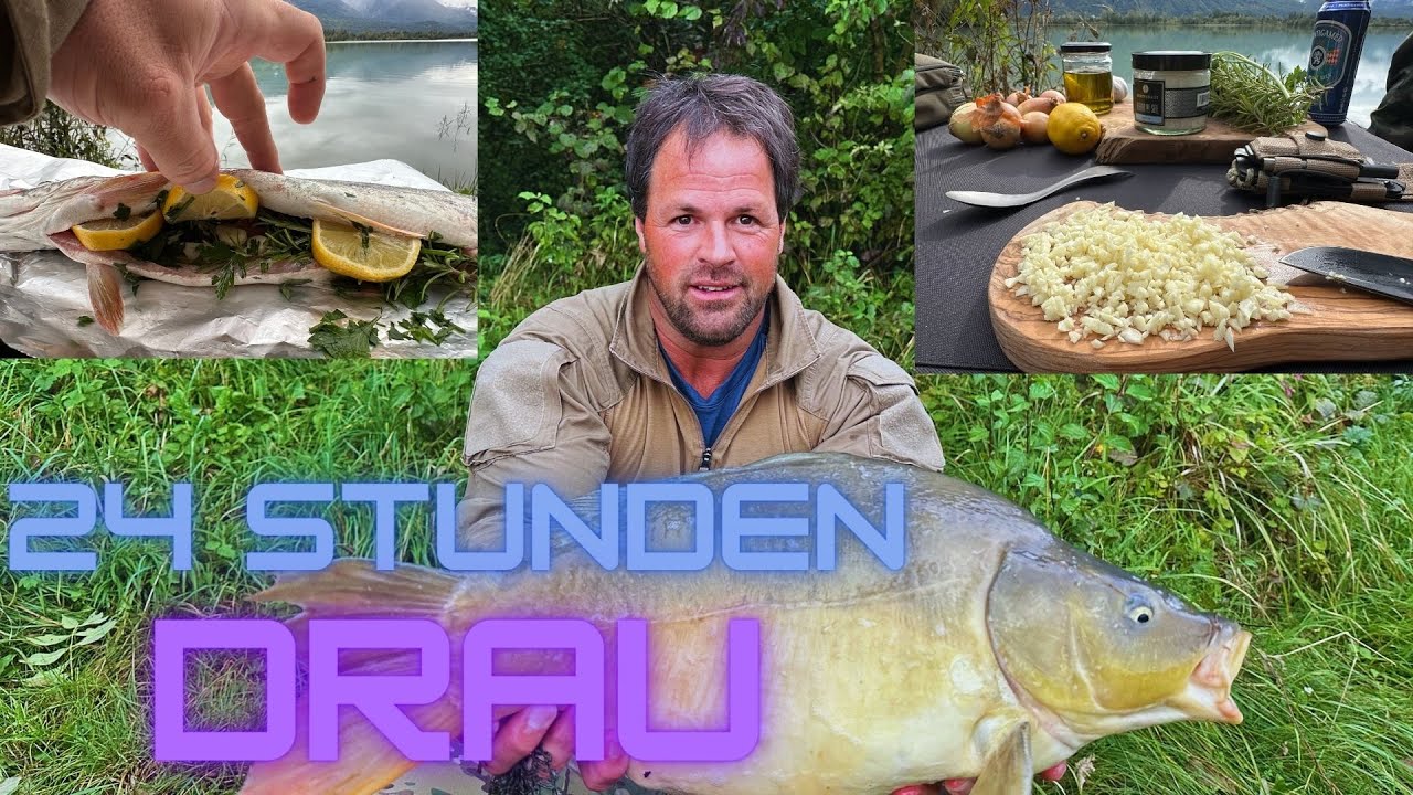 Angeln an der Drau