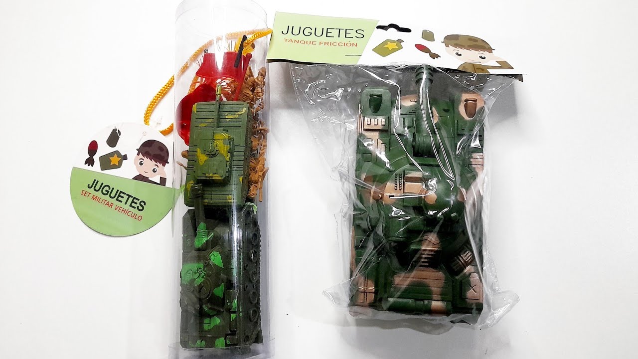 Sets militares: Soldaditos de plástico, vehículos y accesorios | Unboxing y review