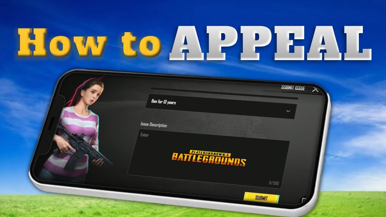 How to Appeal Unban PUBG MOBILE account with 10 years Ban in 2024
