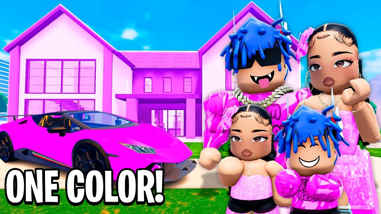 LIVING in ONE COLOR in BERRY AVENUE! (Pink)