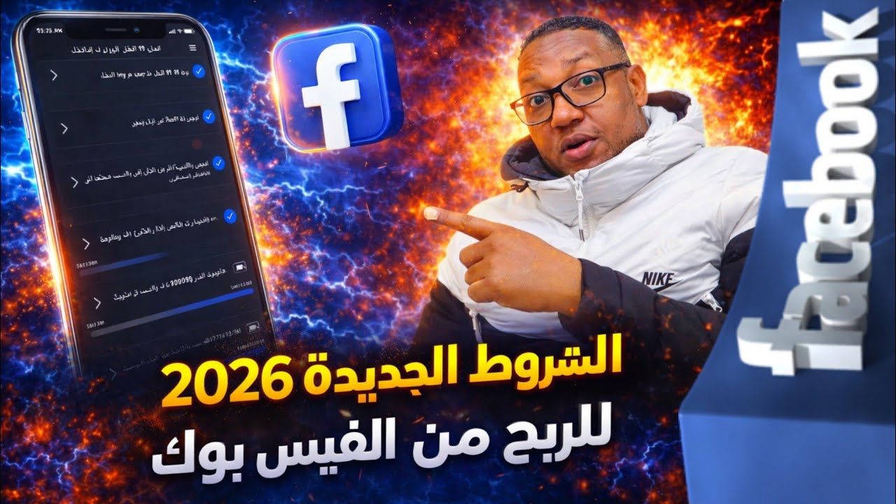 شروط الربح من فيسبوك 2026 تغيرت بالكامل! الطريقة الجديدة والأسهل لتحقيق الدخل 