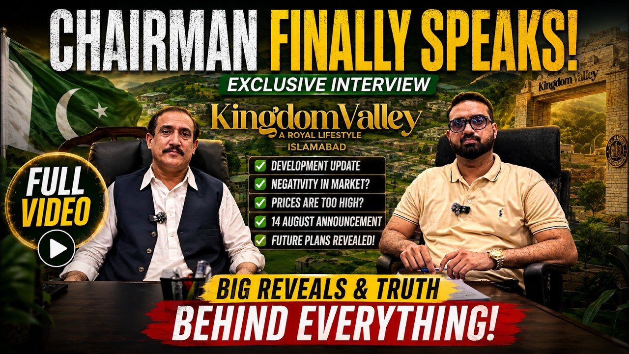 Kingdom Valley Chairman Finally Speaks! | Full Exclusive Interview